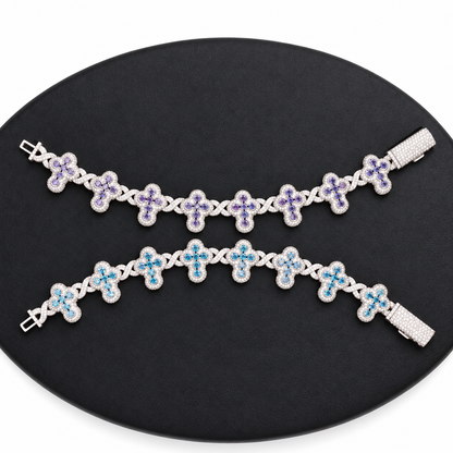Cross Infinity Bracelet