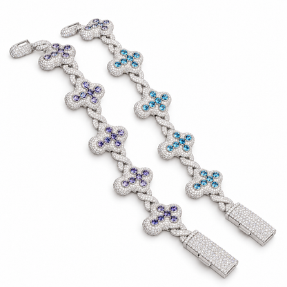 Cross Infinity Bracelet
