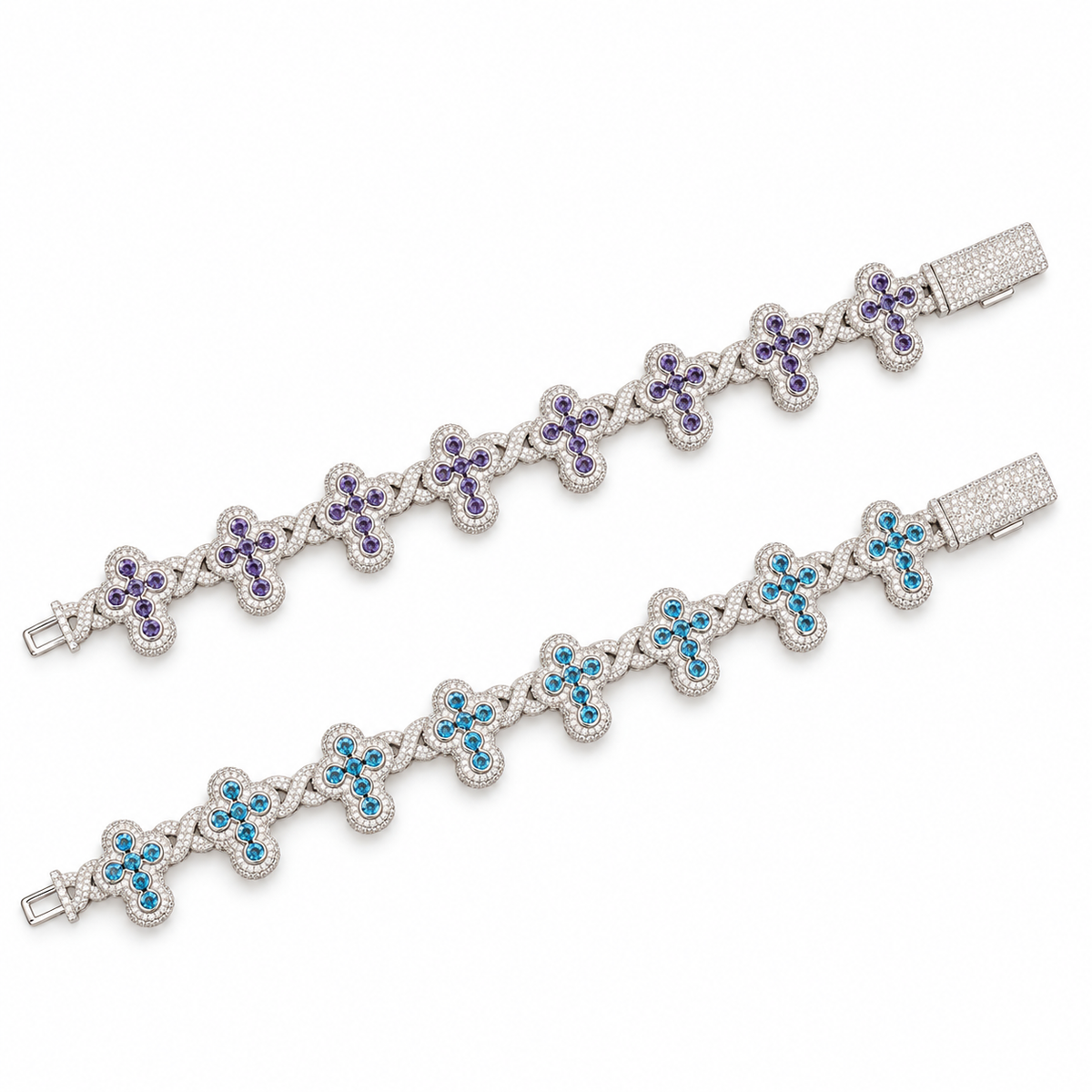 Cross Infinity Bracelet