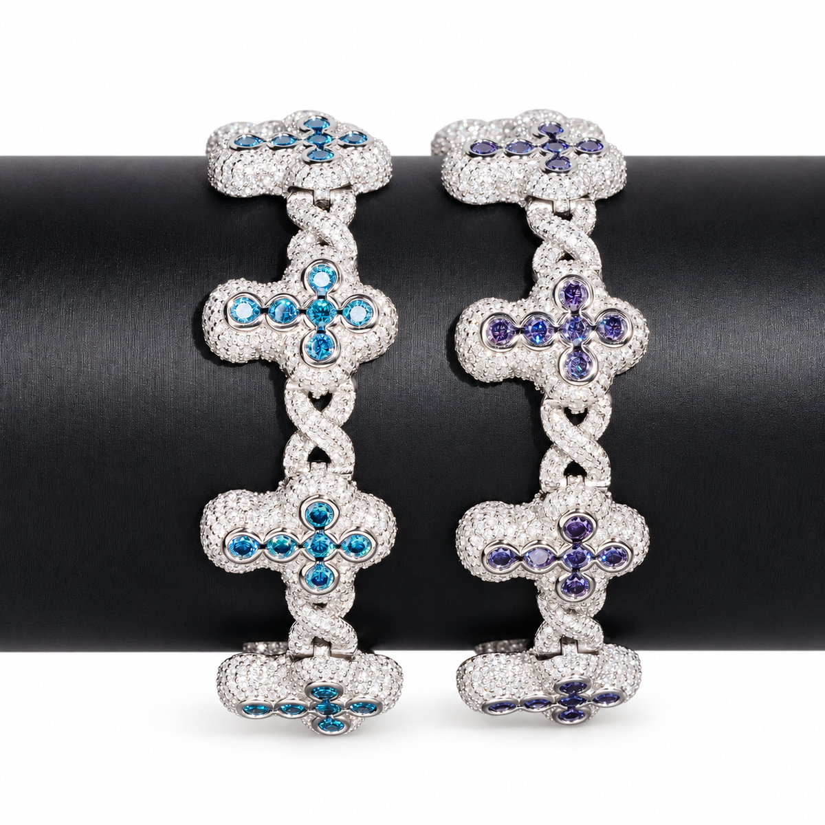 Cross Infinity Bracelet