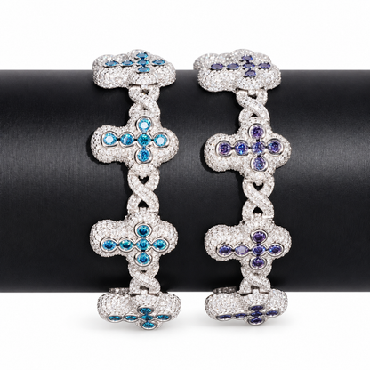 Cross Infinity Bracelet