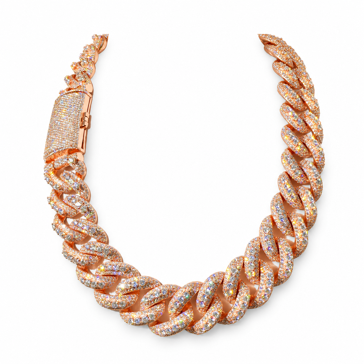 23mm Sterling Silver Cuban Link Chain