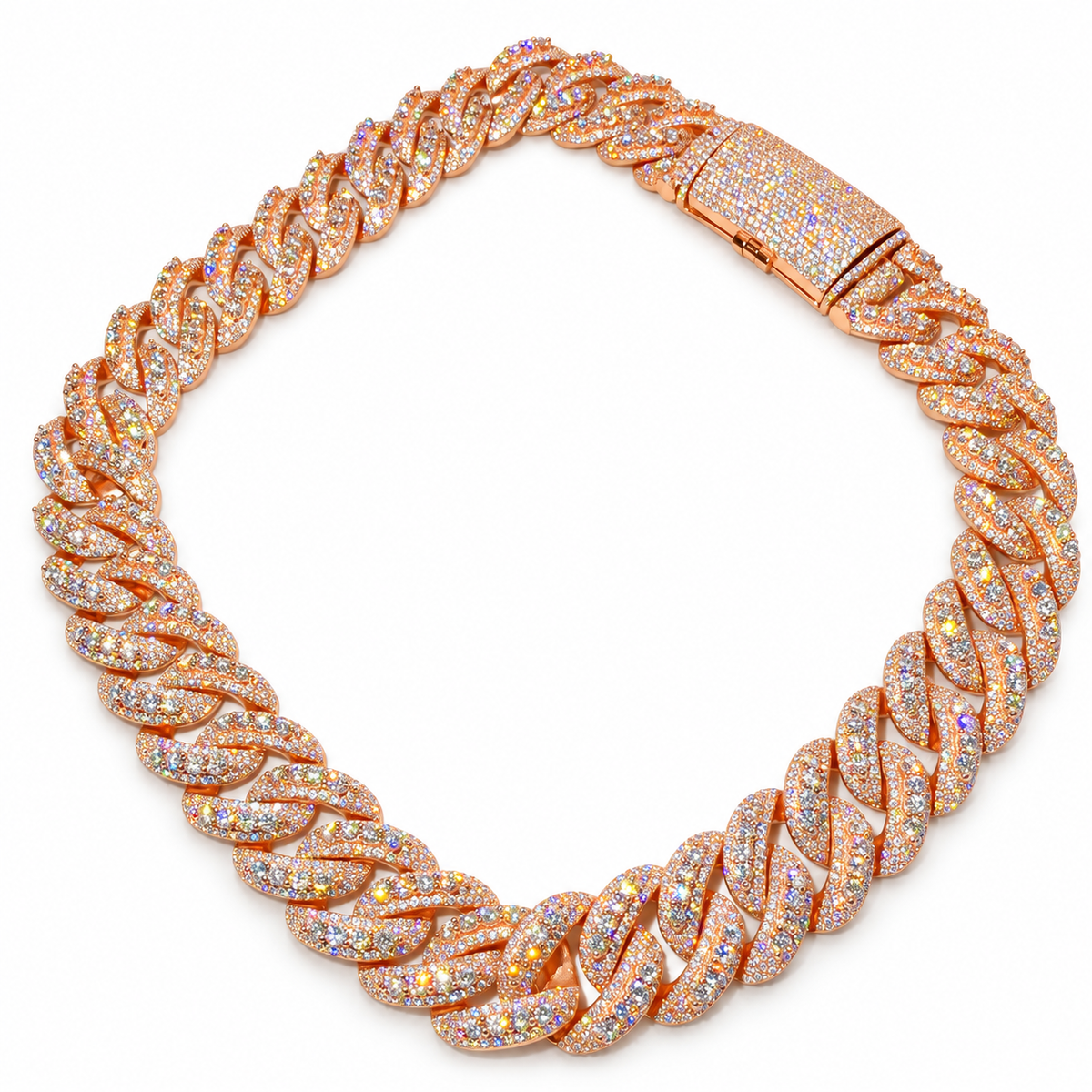 23mm Sterling Silver Cuban Link Chain