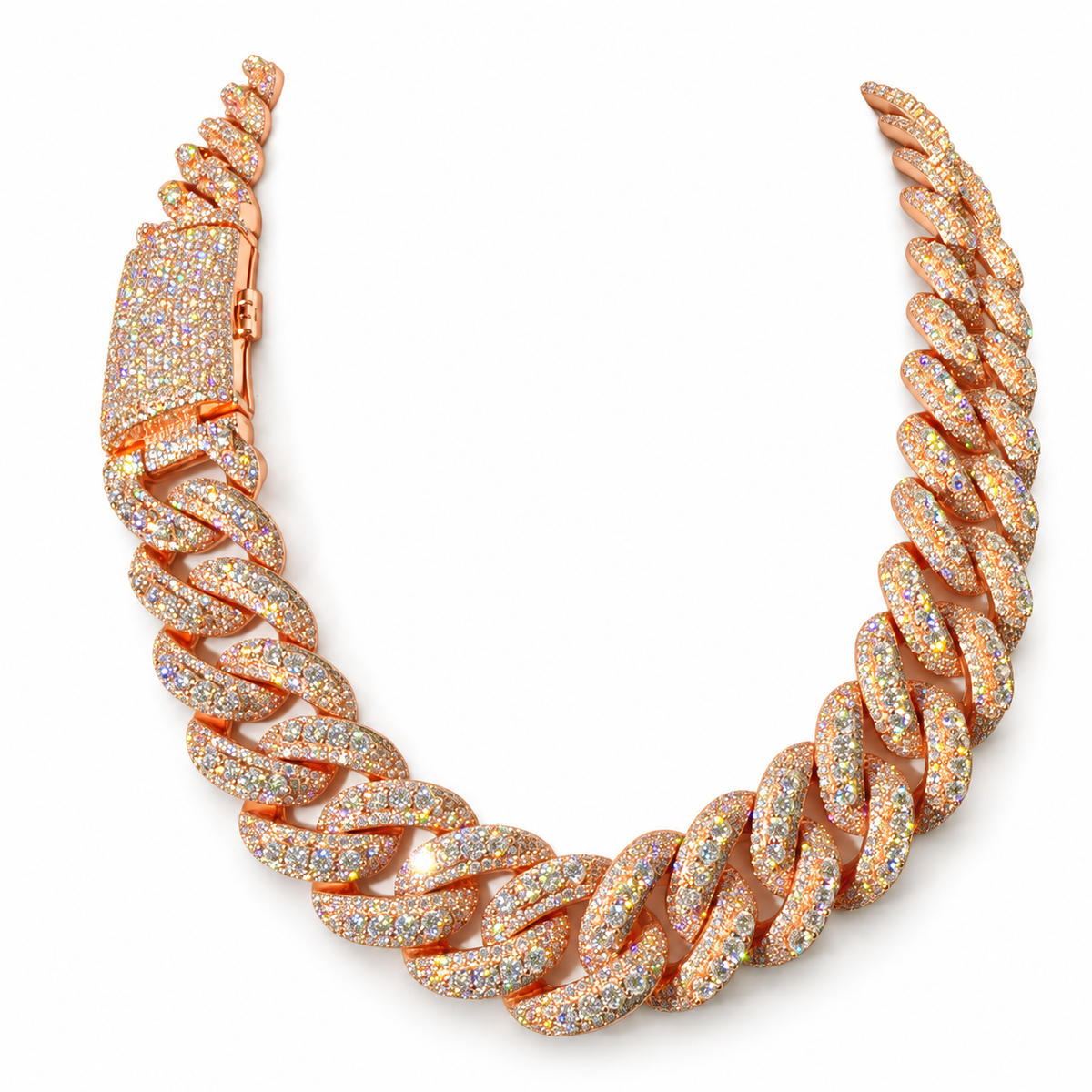 23mm Sterling Silver Cuban Link Chain