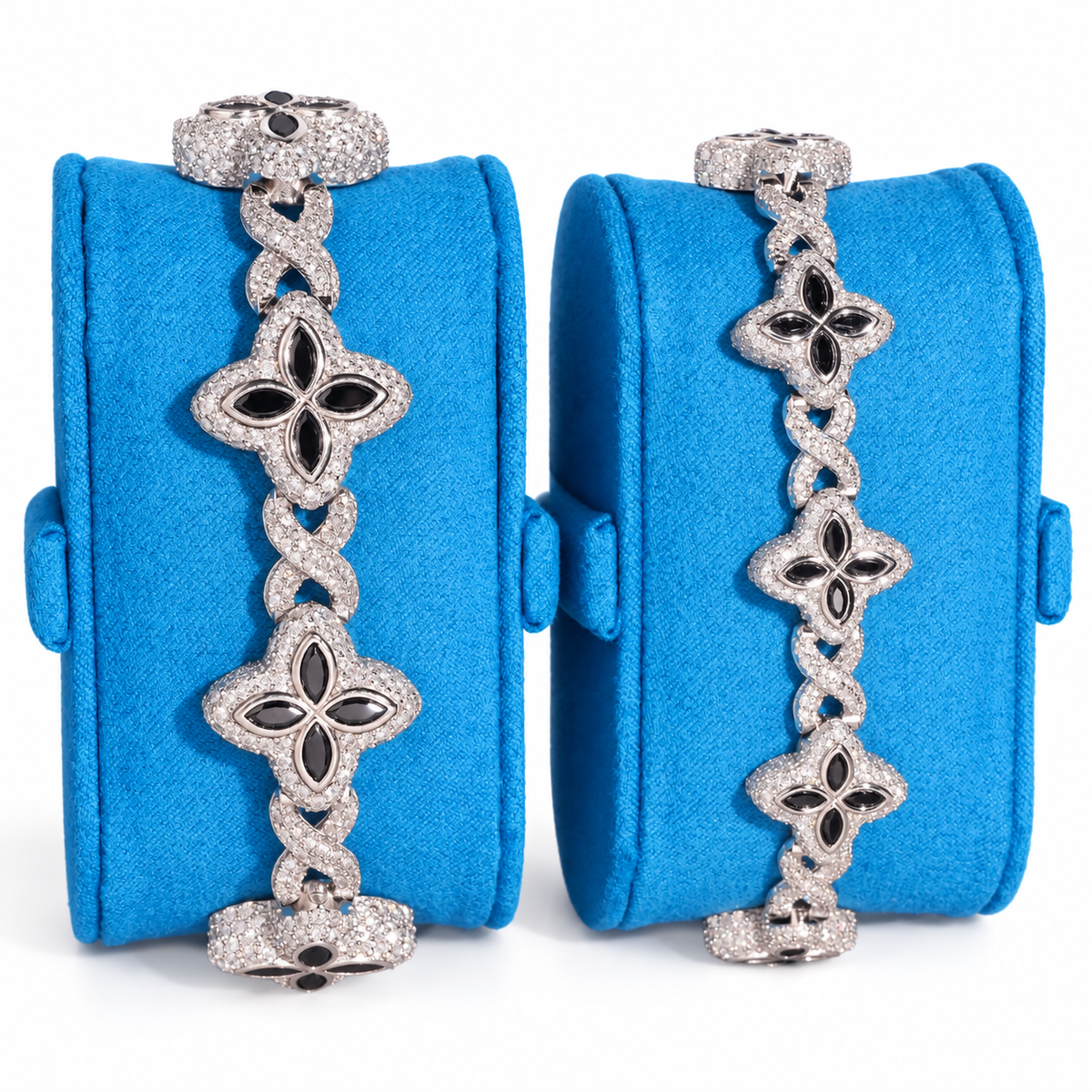 Black Clover Infinity Cuban Bracelet