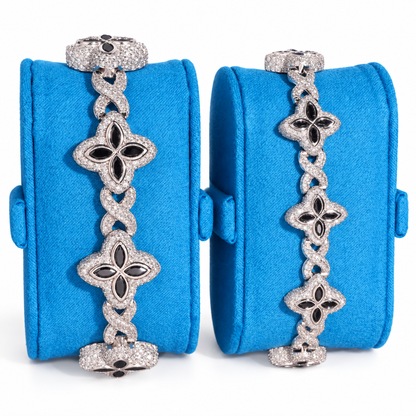 Black Clover Infinity Cuban Bracelet