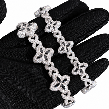 Black Clover Infinity Cuban Bracelet