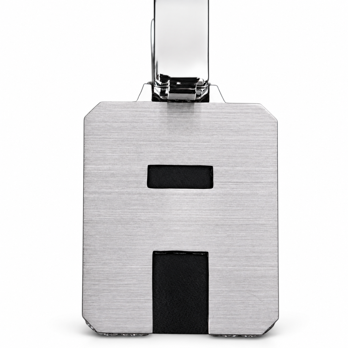 Asscher Cut Lab Diamond Letter Pendant