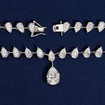 Pear-Cut Necklace