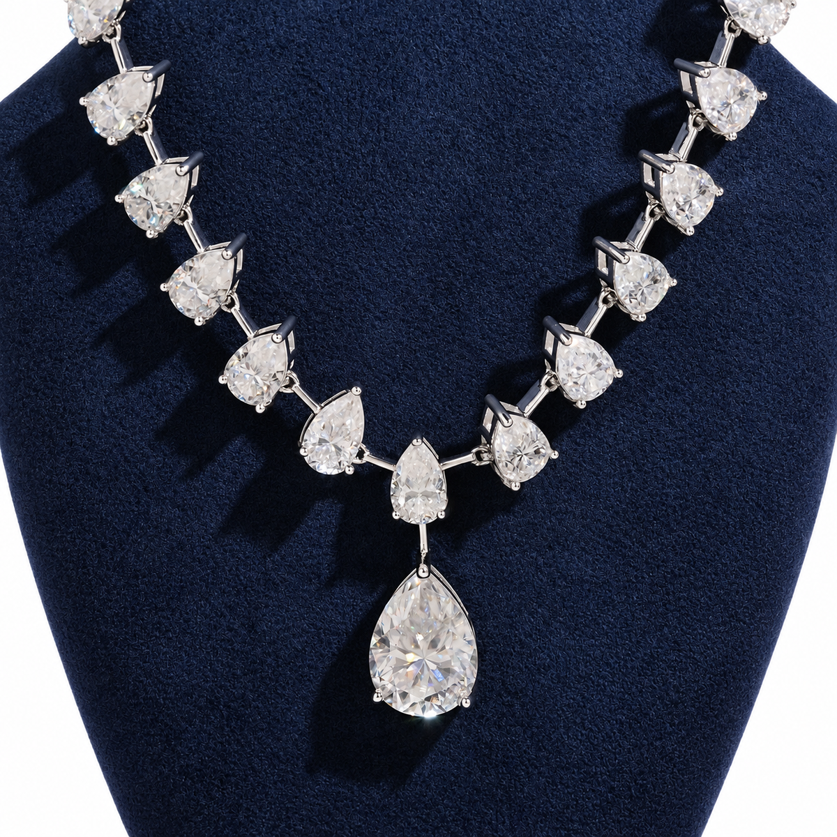 Pear-Cut Necklace