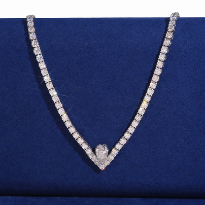 Pear Drop Tennis Chain