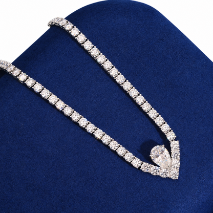 Pear Drop Tennis Chain