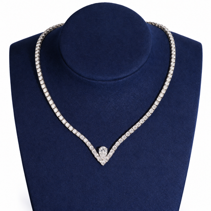 Pear Drop Tennis Chain