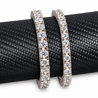 Side Set Tennis Bracelet