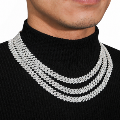 10mm Lab-Grown Diamond Cuban Link Chain