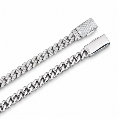 6mm Lab-Grown Diamond Cuban Link Chain