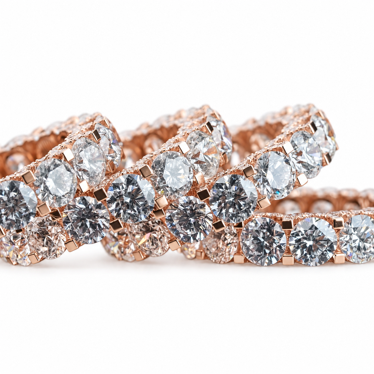 50 Pointer Side-Iced Lab-Grown Diamond Eternity Ring
