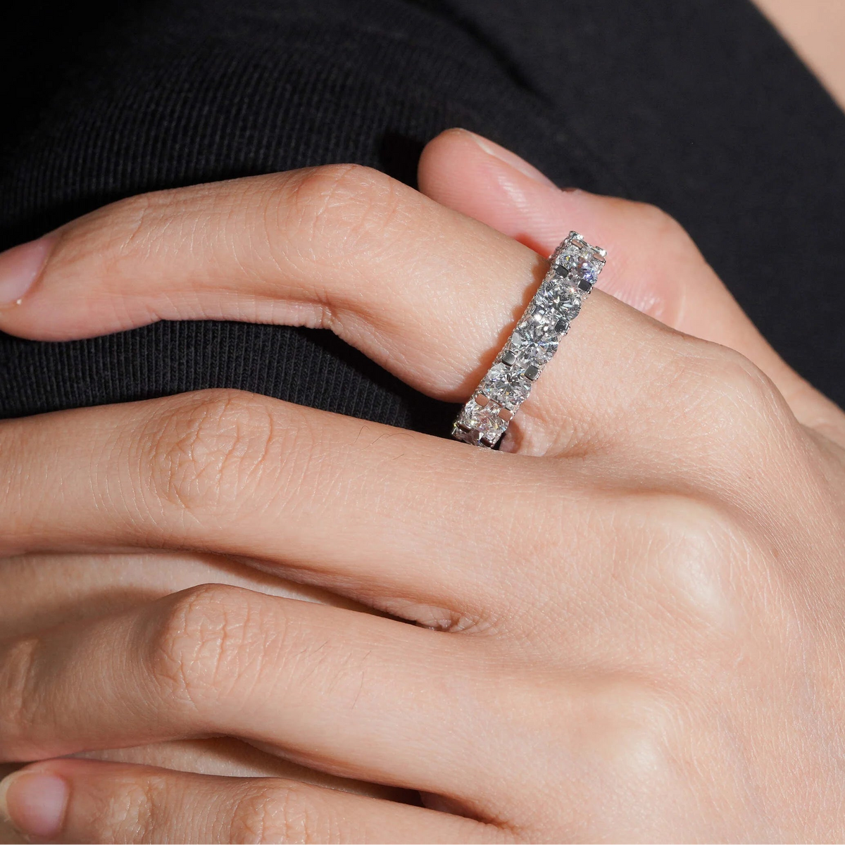 Lab Grown Diamond Eternity Band