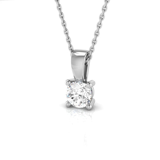 Solitaire Diamond Ring 0.5ct–0.51ct – PDR0050 – 18k White Gold