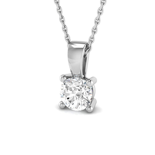 Solitaire Diamond Ring 1.0ct – PDR0100 – 18k White Gold