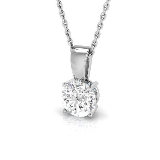 Solitaire Diamond Ring 0.7ct–0.74ct – PDR0070 – 18k White Gold