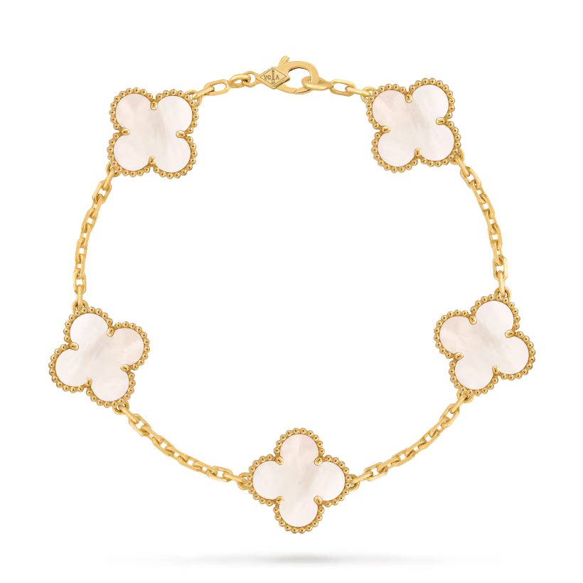 Clover Motif Bracelet No. 02 by Noir Flare Jewellers
