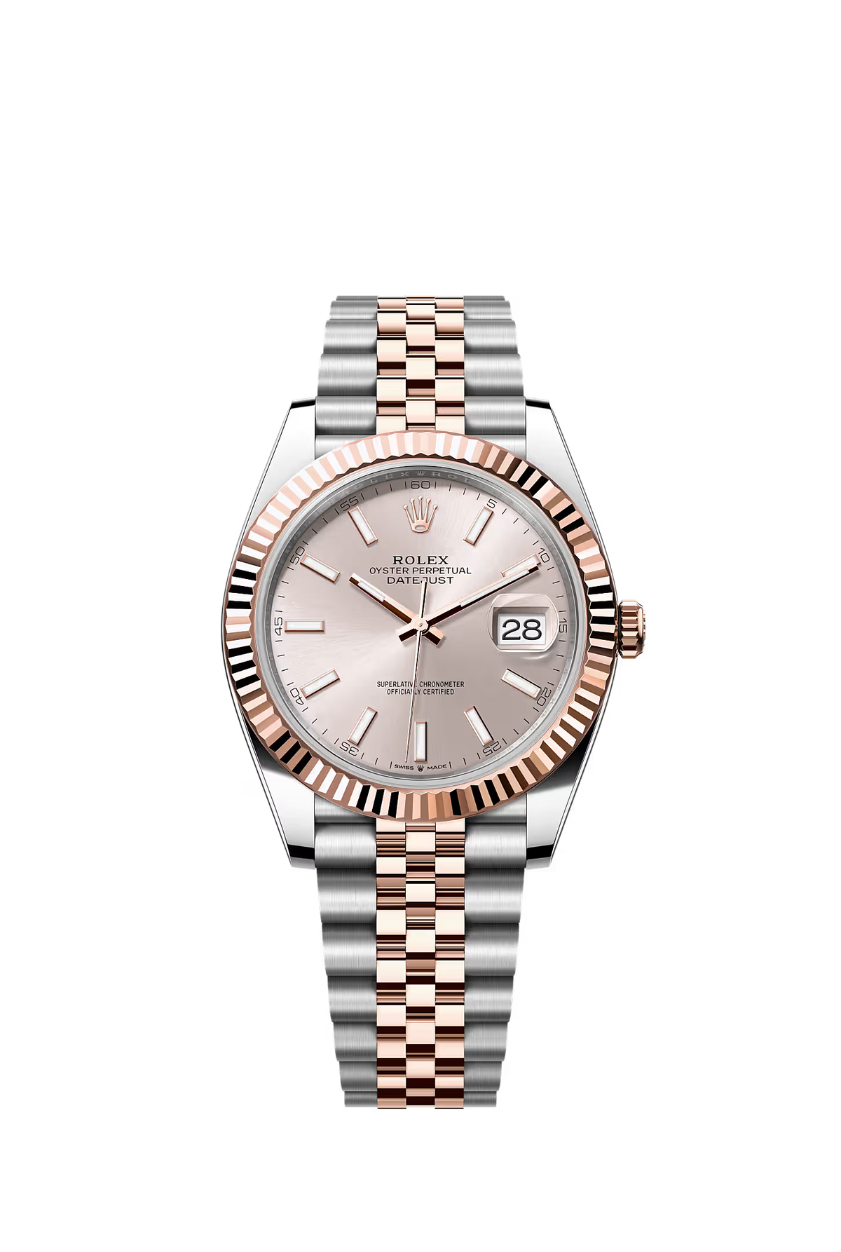 Rolex Datejust 41 126331 — Sundust Baton Dial, Jubilee watch by Noir Flare
