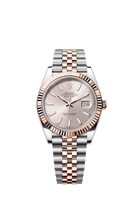 Rolex Datejust 41 126331 — Sundust Baton Dial, Jubilee