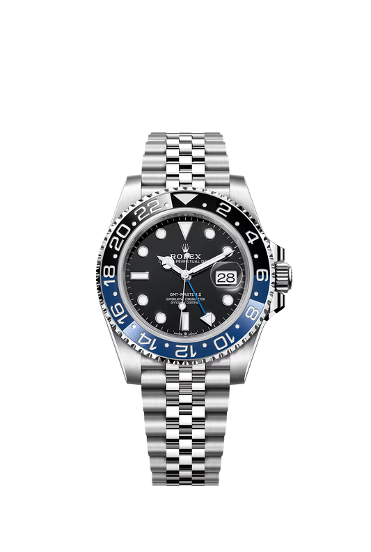 Rolex GMT-Master II 126710BLNR "Batgirl" — Black Dial, Jubilee