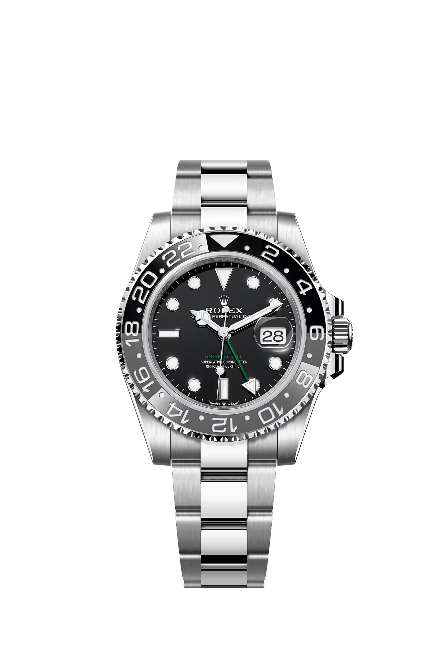 Rolex GMT-Master II 126710GRNR "Bruce Wayne" — Black Dial