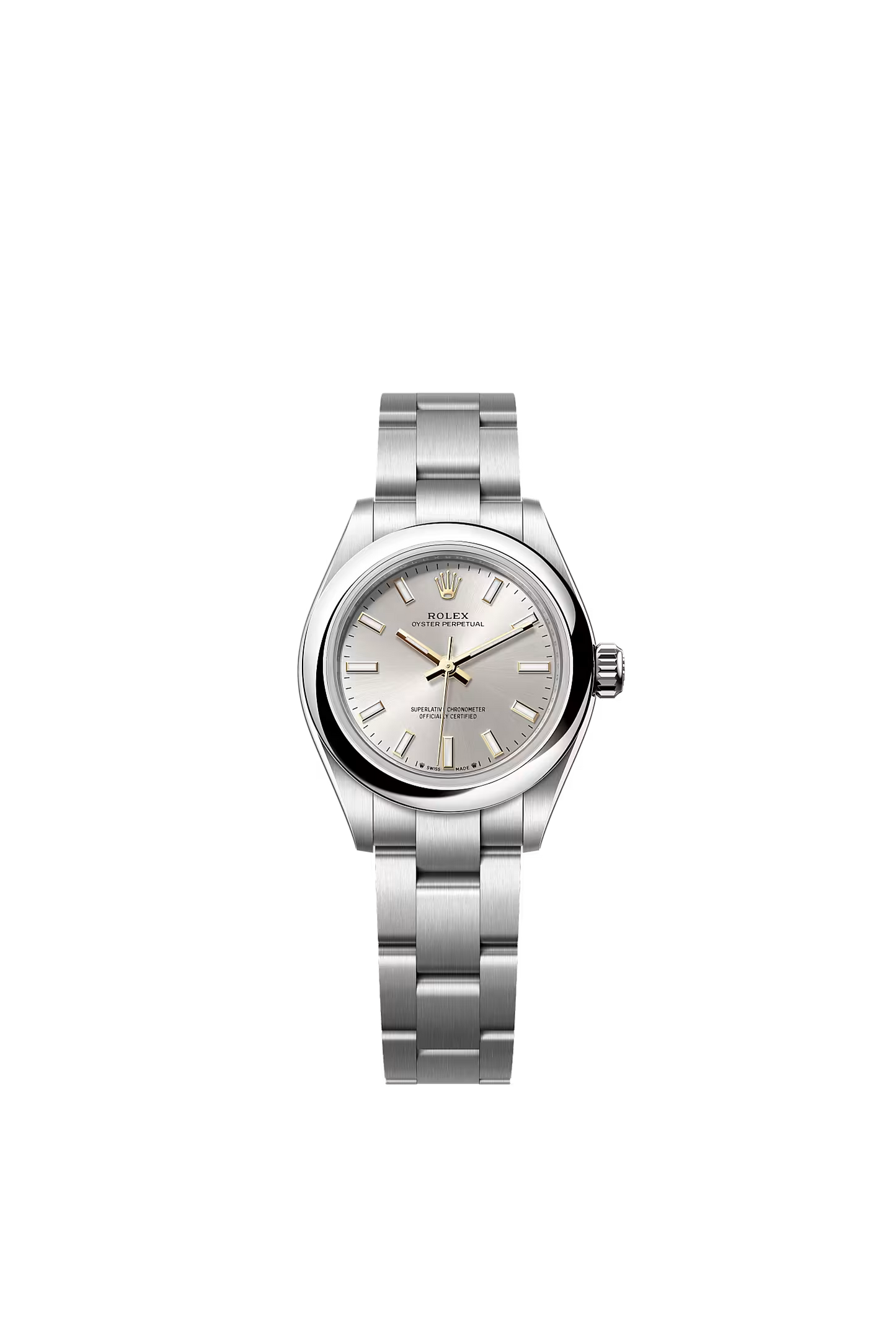 Rolex Oyster Perpetual 28 276200 — Silver Dial