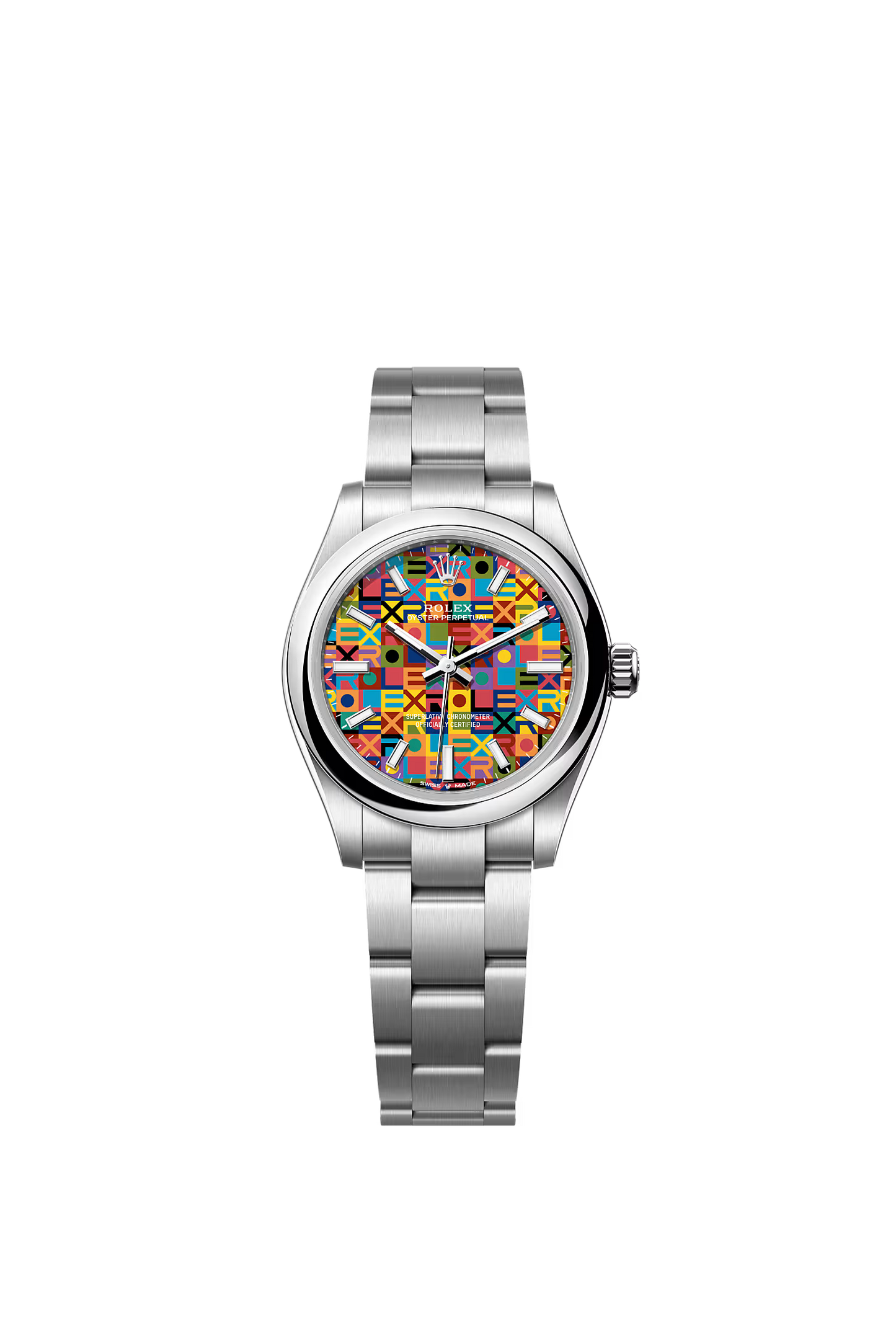 Rolex Oyster Perpetual 31 277200 — Multicoloured Jubilee Motif Dial