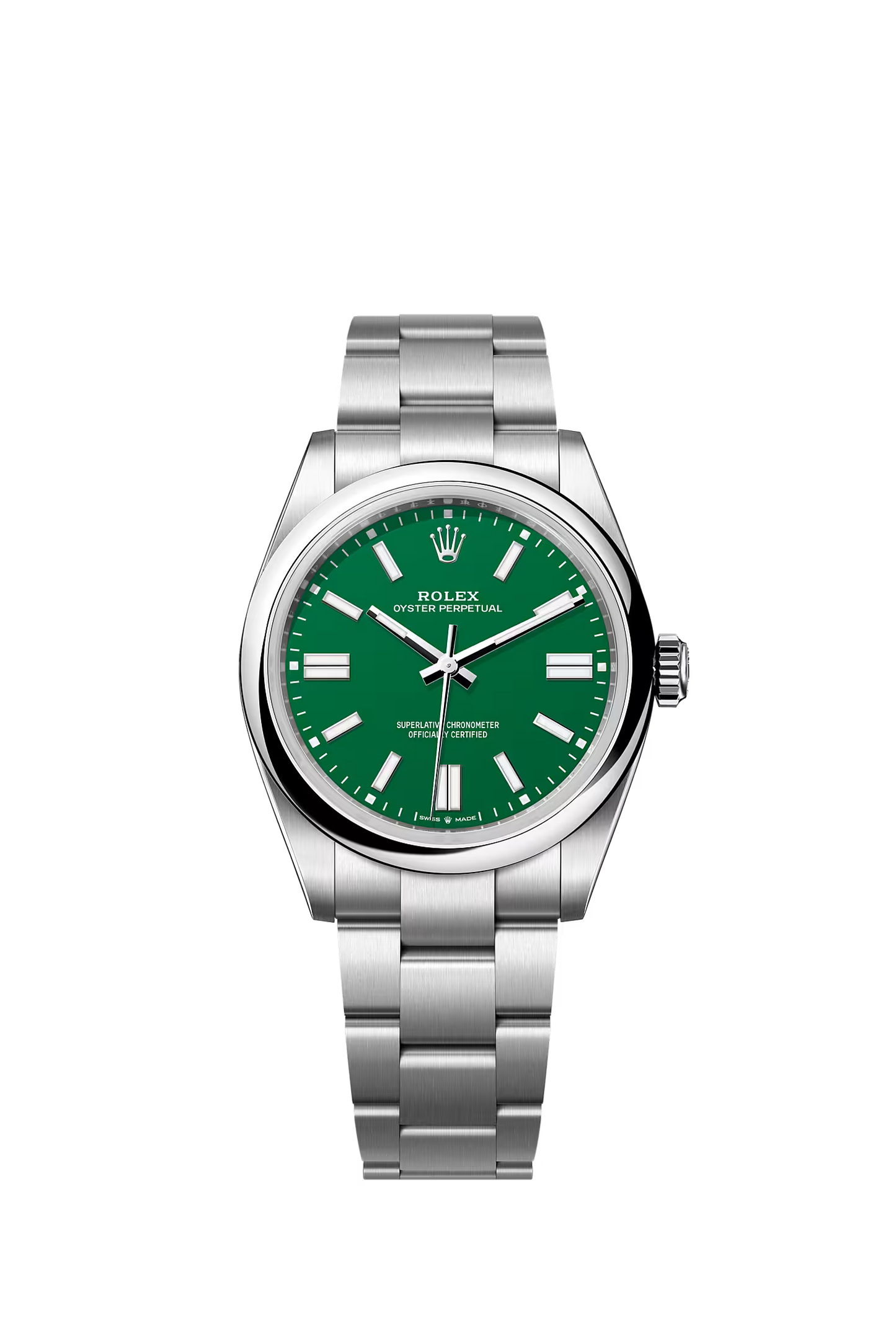 Rolex Oyster Perpetual 41 134300 — Green Dial