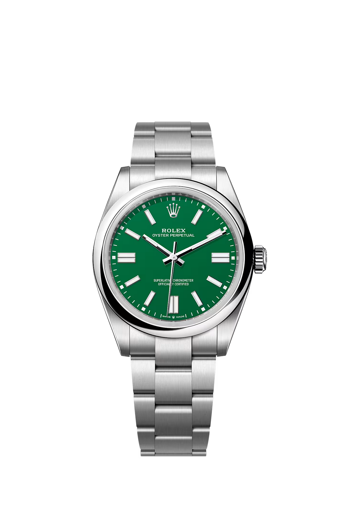Rolex Oyster Perpetual 41 134300 — Green Dial watch by Noir Flare