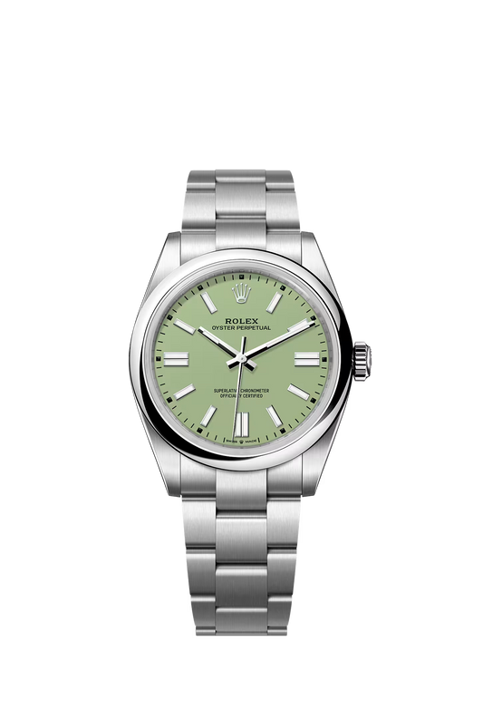 Rolex Oyster Perpetual 41 134300 — Pistachio Dial