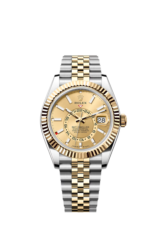 Rolex Sky-Dweller 336933 — Champagne Dial, Jubilee