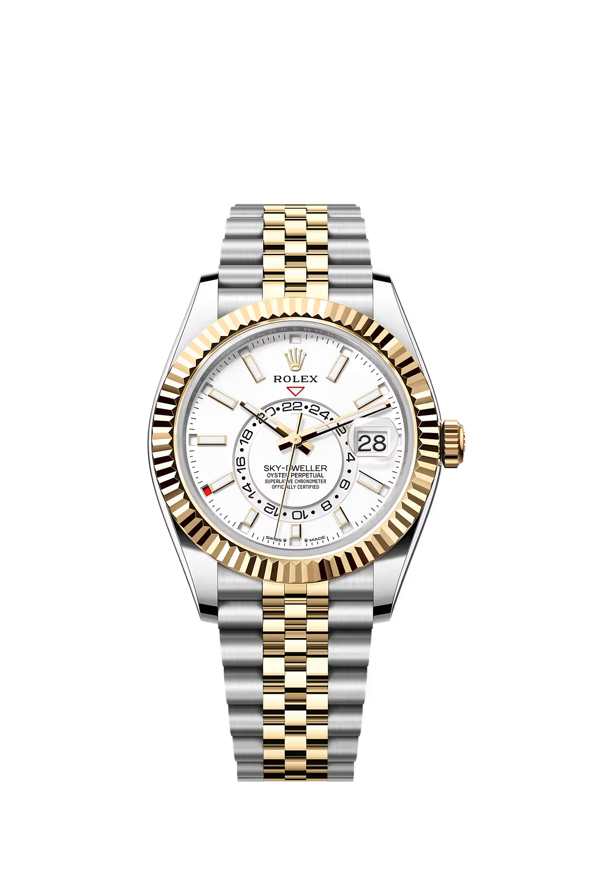 Rolex Sky-Dweller 336933 — White Dial, Jubilee watch by Noir Flare
