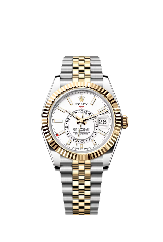 Rolex Sky-Dweller 336933 — White Dial, Jubilee