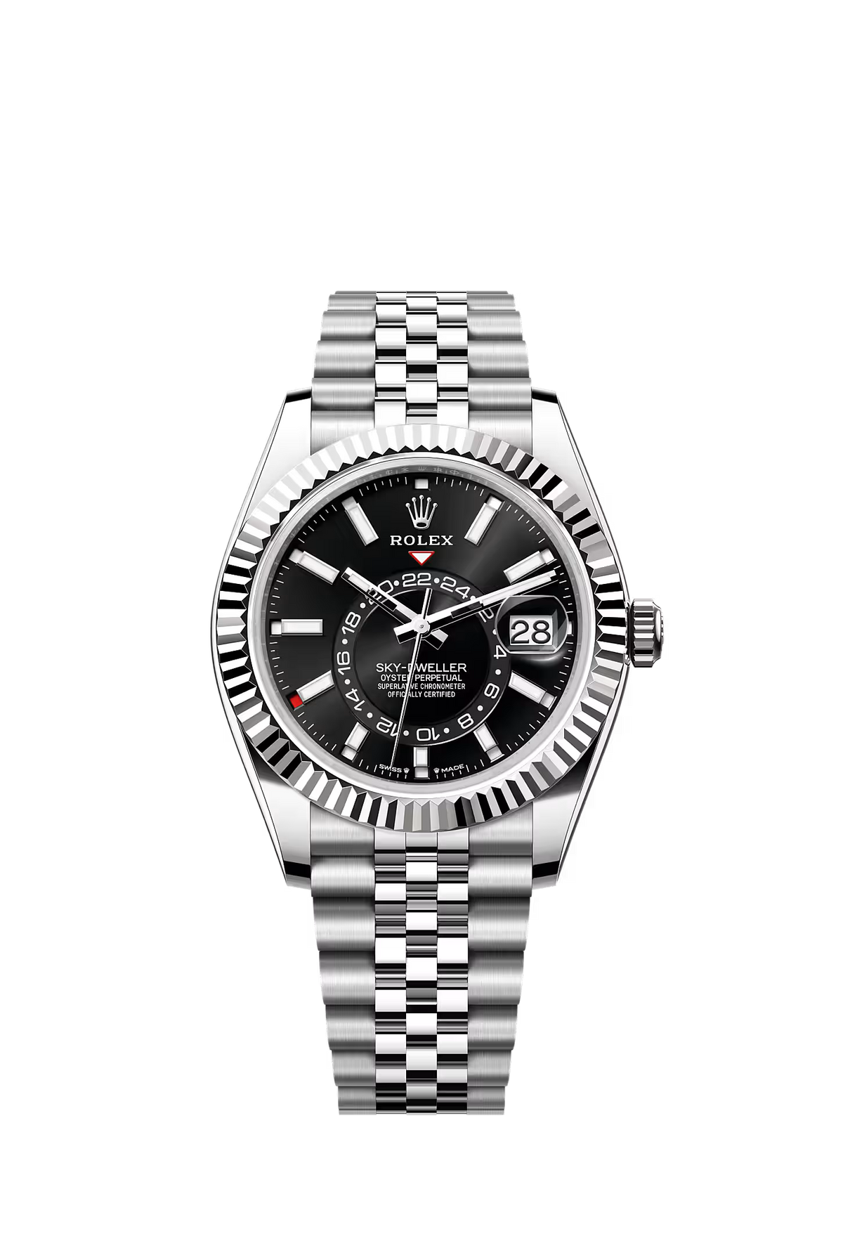 Rolex Sky-Dweller 336934 — Black Dial, Jubilee watch by Noir Flare