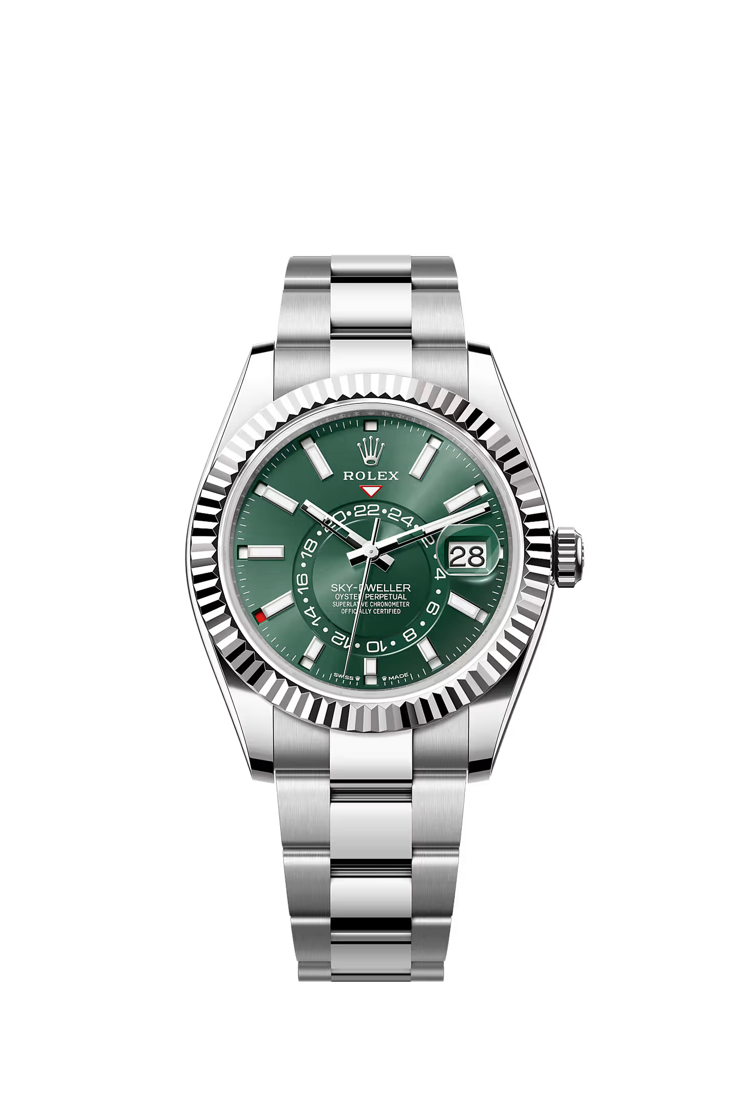 Rolex Sky-Dweller 336934 — Mint Green Dial