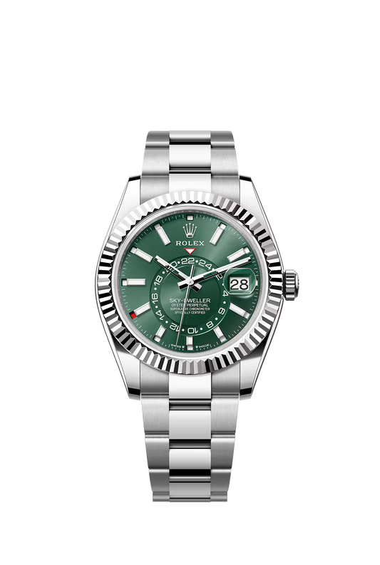 Rolex Sky-Dweller 336934 — Mint Green Dial