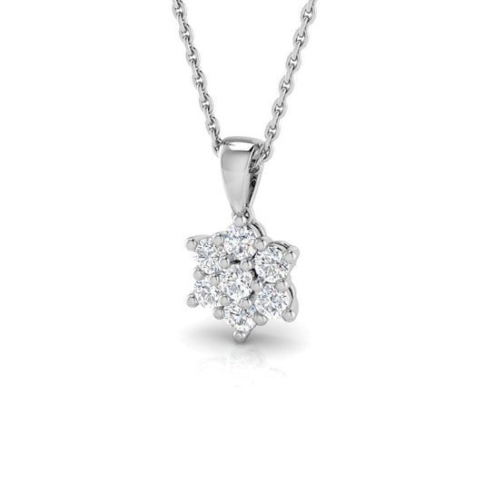 Cluster Diamond Ring 0.29ct–4.7ct – SP4427 – 18k White Gold