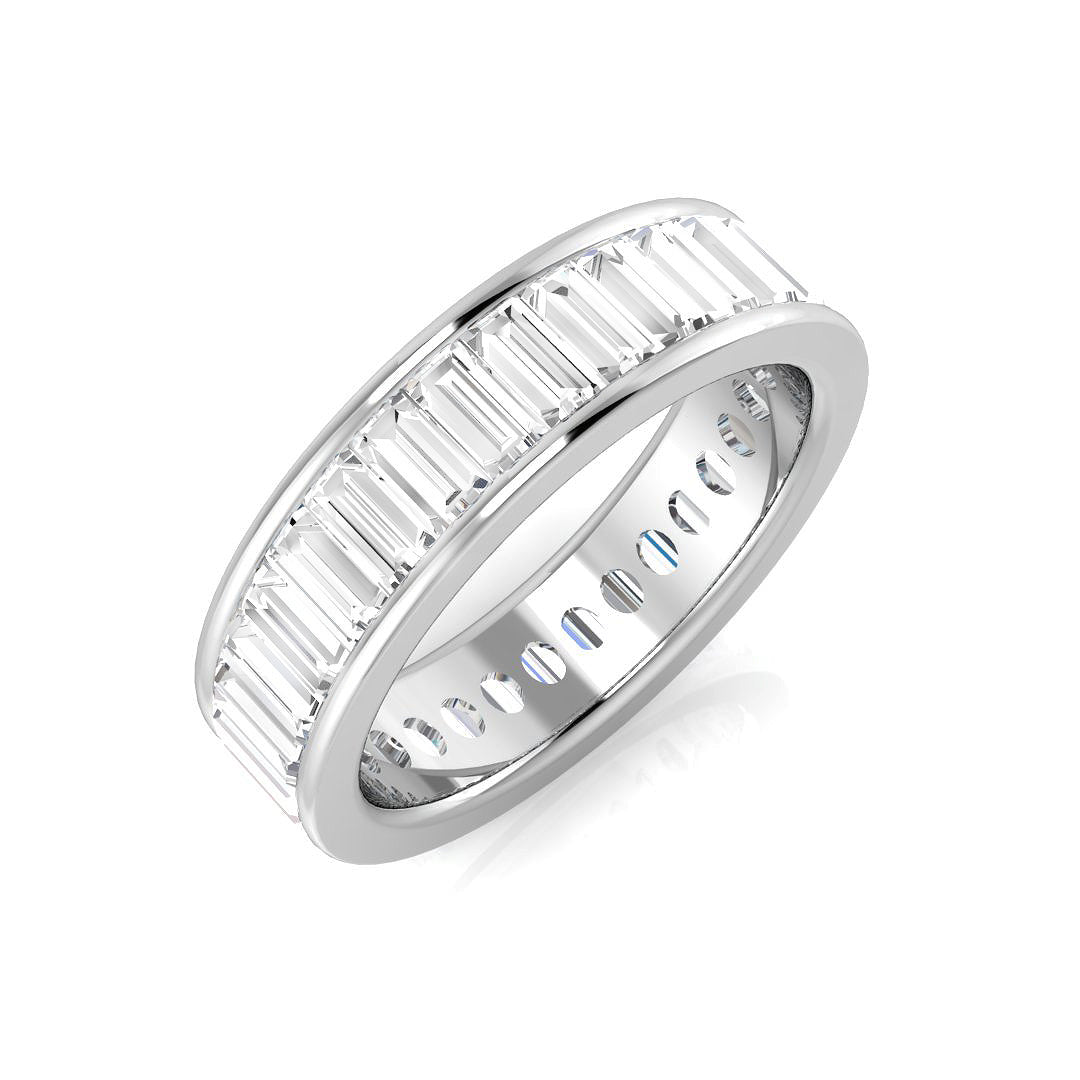 Full Eternity Diamond Ring 1.15ct–2.32ct – SL7285 – 18k White Gold
