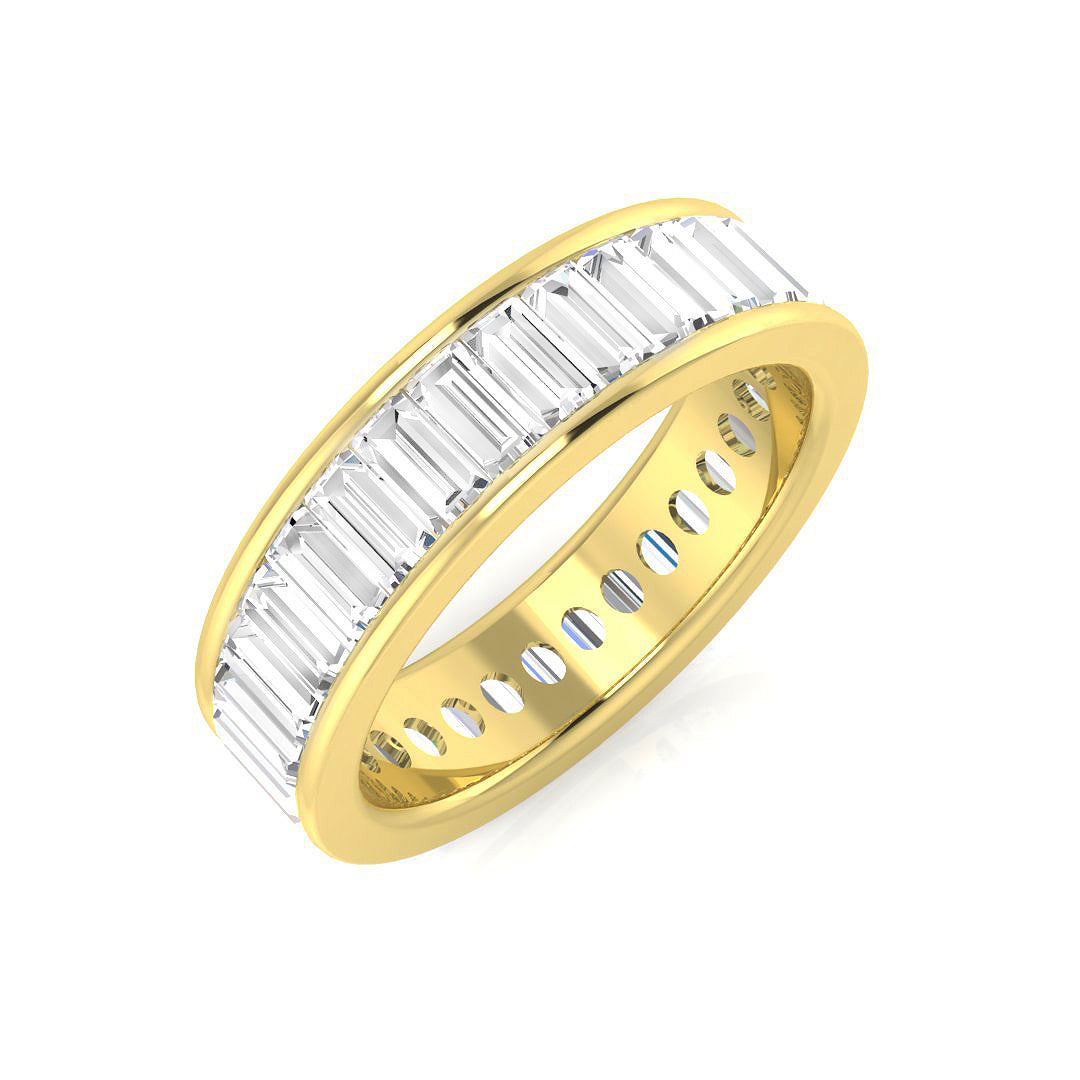 Full Eternity Diamond Ring 1.15ct–2.32ct – SL7285 – 18k Yellow Gold