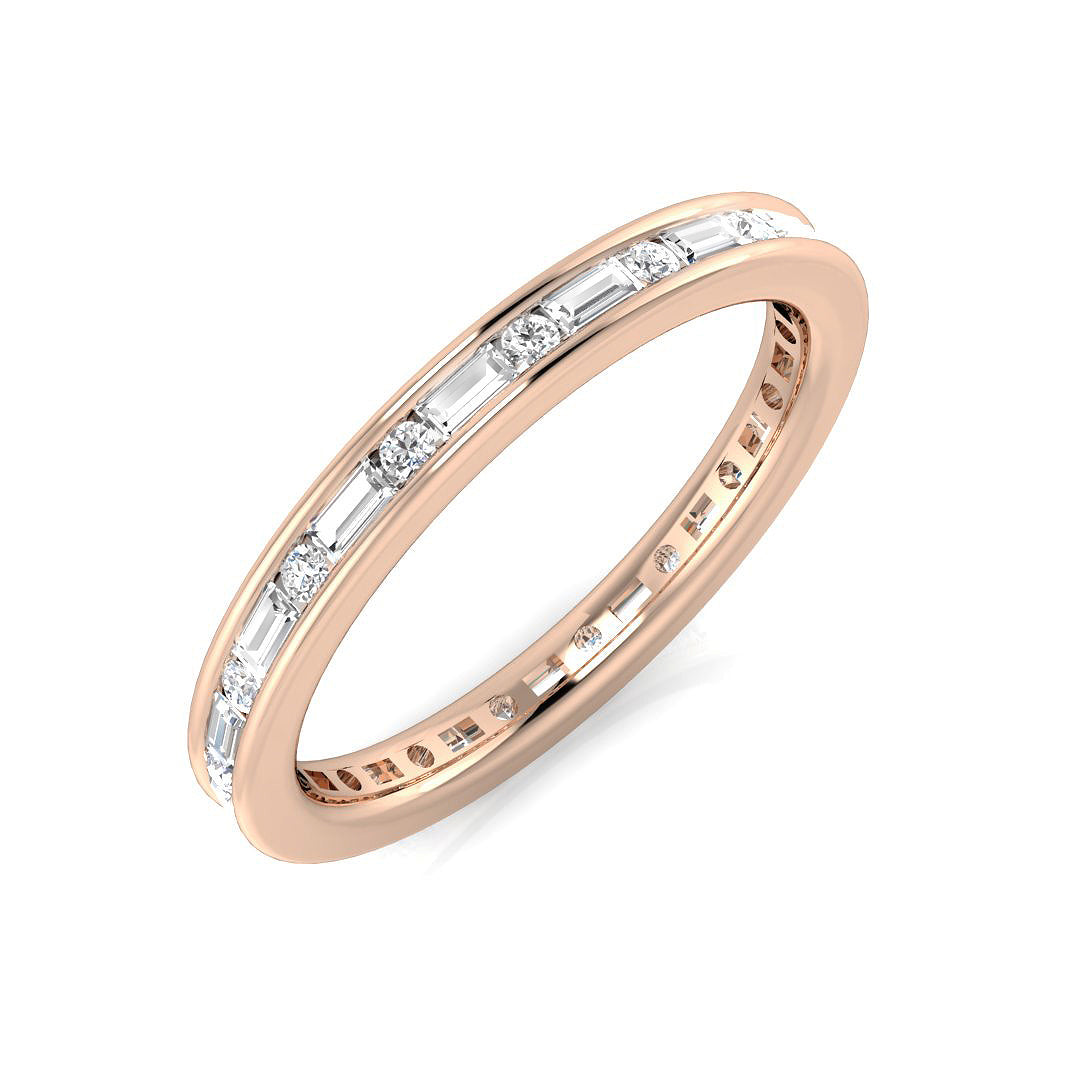 Full Eternity Diamond Ring 0.46ct–2.0ct – SL7395 – 18k Rose Gold