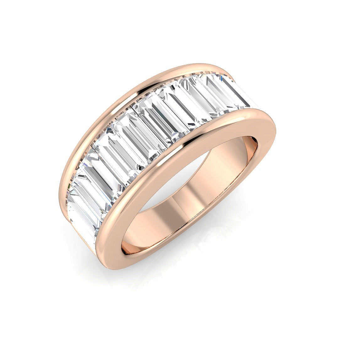 Half Eternity Diamond Ring 2.43ct–2.81ct – SL7879 – 18k Rose Gold