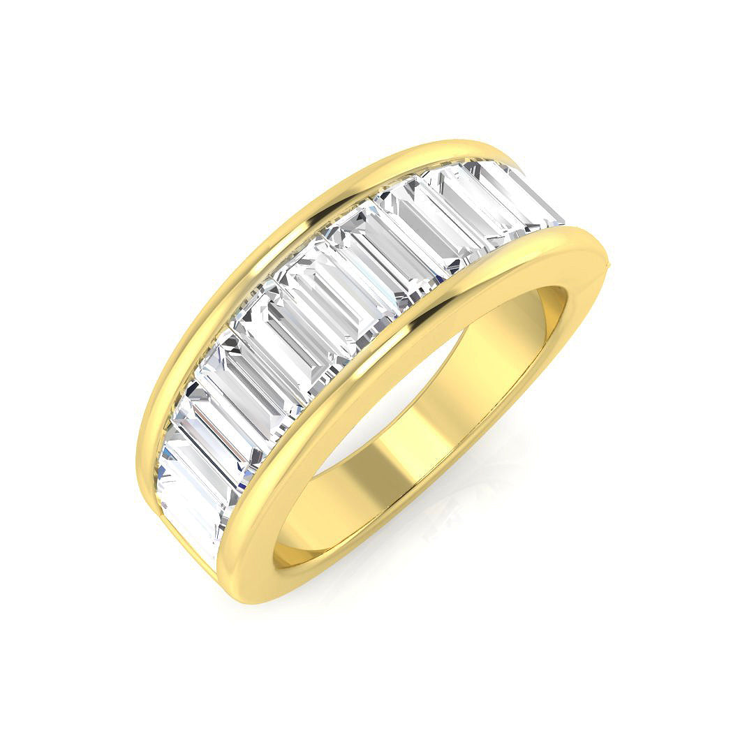 Half Eternity Diamond Ring 2.0ct–2.39ct – SL7880 – 18k Yellow Gold
