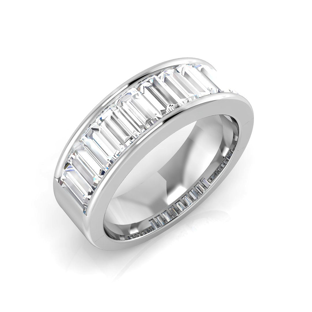 Half Eternity Diamond Ring 1.46ct – SL8319 – 18k White Gold