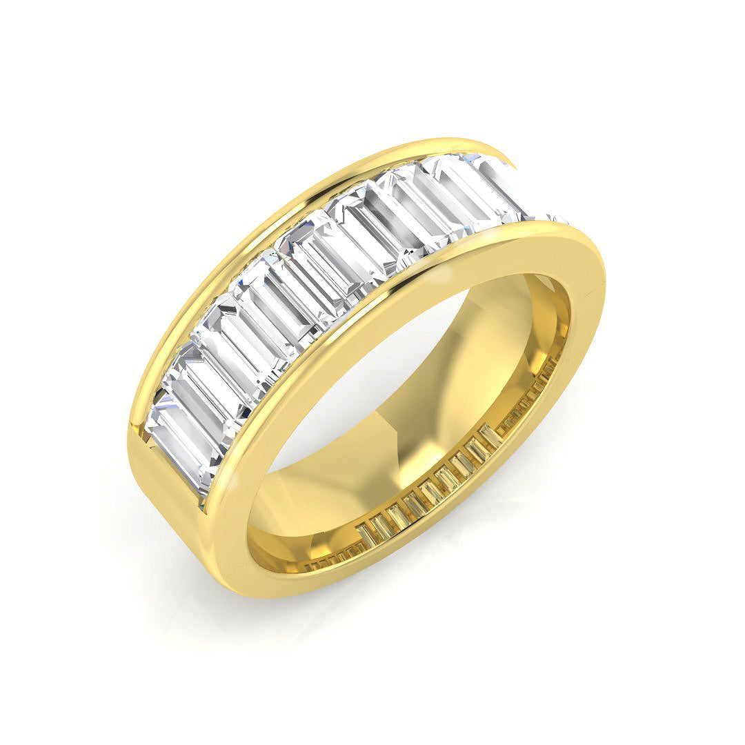 Half Eternity Diamond Ring 1.46ct – SL8319 – 18k Yellow Gold