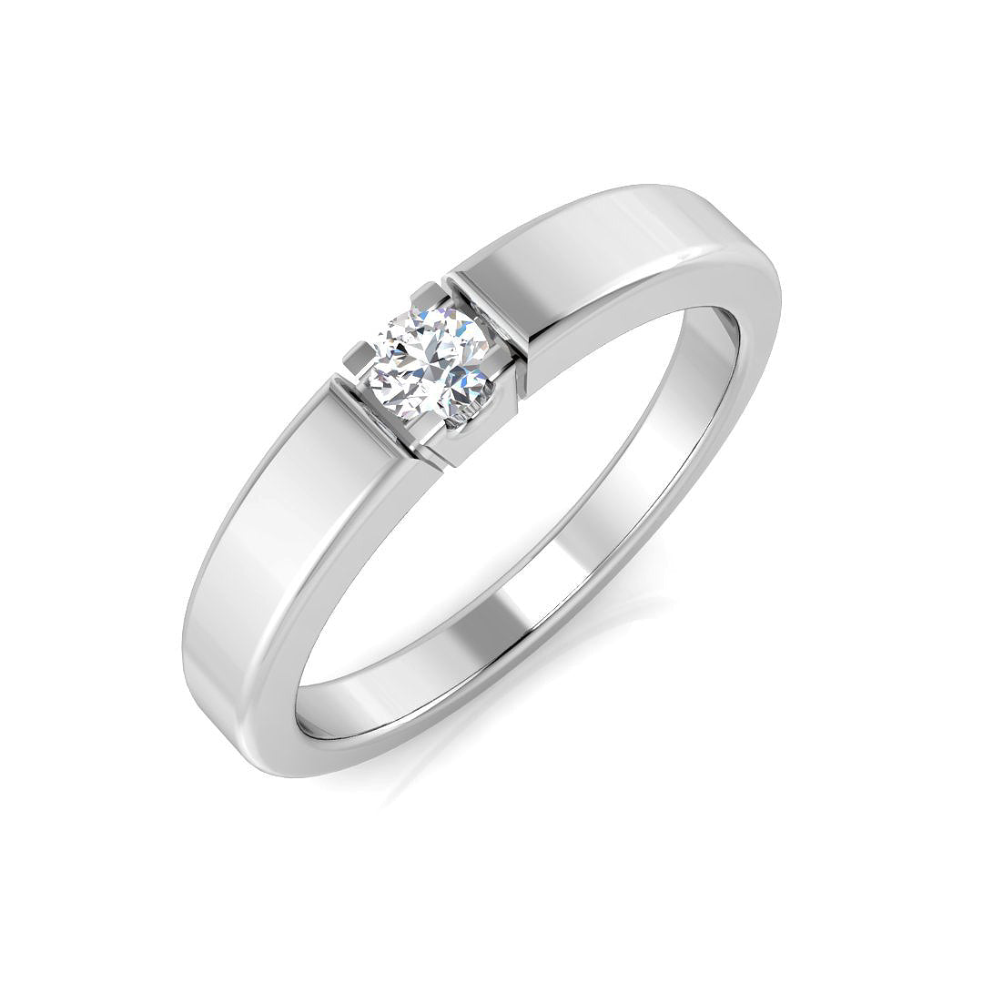 Engagement Diamond Ring 0.1ct–0.18ct – SL8746 – 18k White Gold